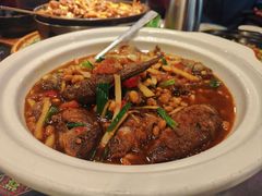 黄豆酸竹笋焖禾花鱼-甘家界牌柠檬鸭(青山店)