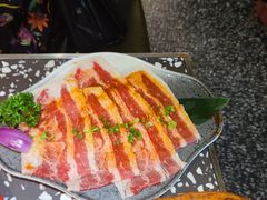 调味牛五花-黑牛の場烤肉(摩天活力城店)