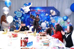 -乐童百日宝宝宴布置十岁生日派对策划定制