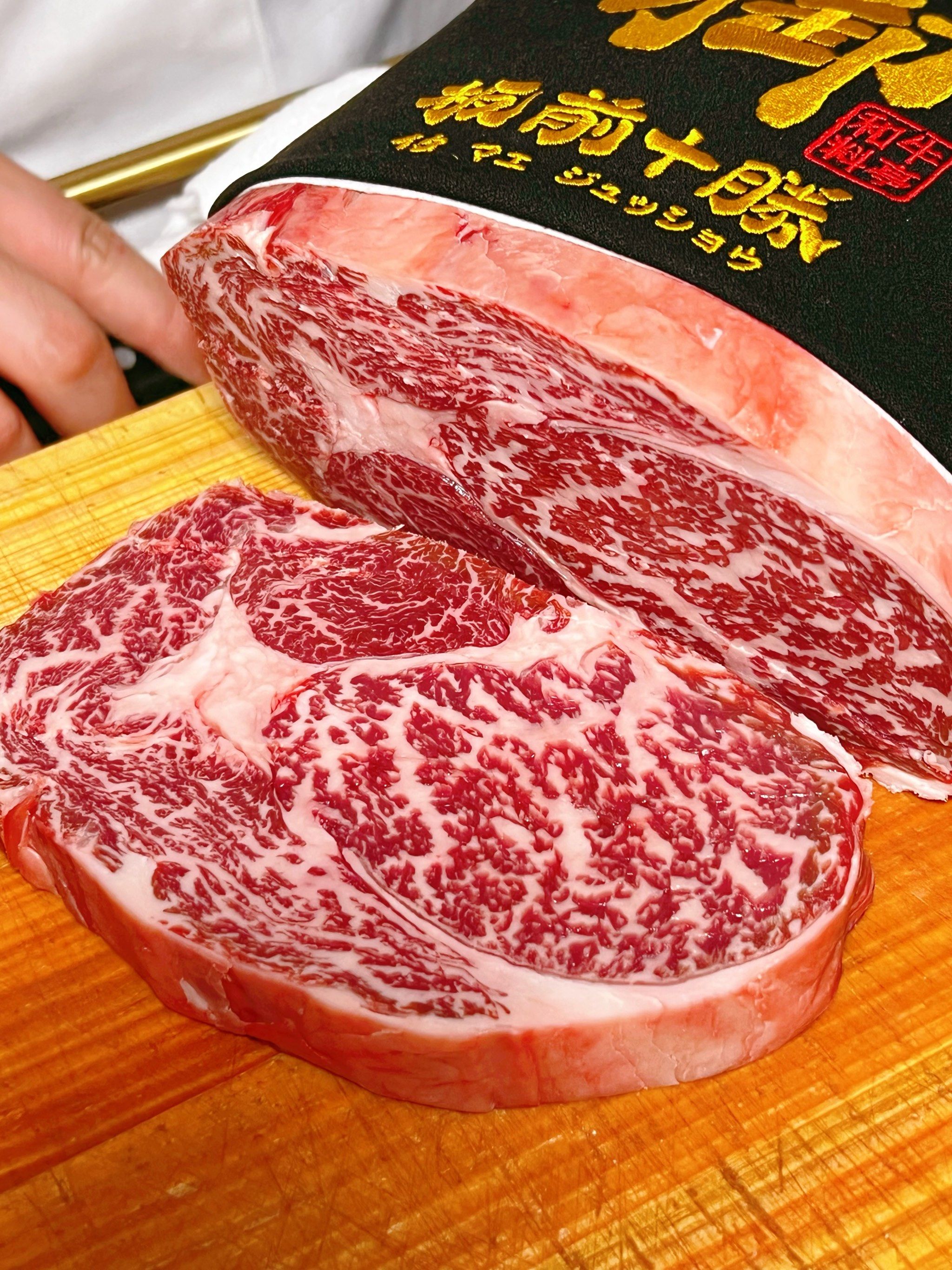 来这里就是奔着他家现切和牛天花板来滴