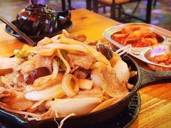 调味烤猪肉-首尔大排档