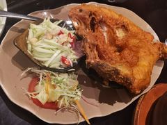 泰式炸鱼配生芒酱汁-Thai Alley泰爱里(二沙岛店)