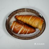 花生酱碱水海盐卷两个盐卷的纹路极其漂亮,层次也特别好