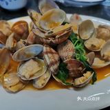 店里还有特制酱料蘸粥里的海鲜