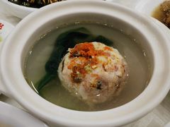 蟹粉狮子头-怡园饭店-餐厅(四望亭店)