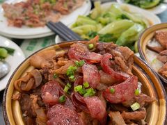 虾酱腊肠五花腩蒸饭-荔园小馆(园岭新村二期店)