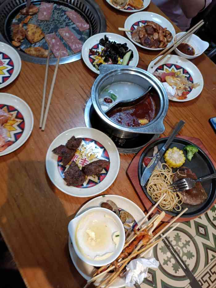 韩丰源烤肉火锅自助餐(步行街店)-"五星好评,韩丰源烤肉火锅自助餐