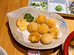 烤奶酪豆茸饼-慢走(甜水园店)