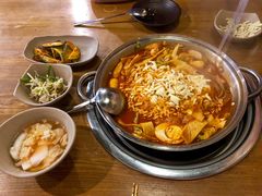 芝士年糕火锅-包装马车·韩国料理·포장마차