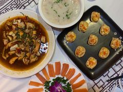 东江三文鱼刺身-醉美东江·三文鱼·烧鸡公