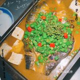 探鱼新品鲜青椒烤鱼🌱🐟🍥豆花免费续加
