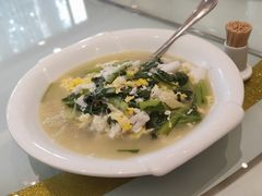 小白菜炖笔管鱼-金春禧(英雄山路旗舰店)