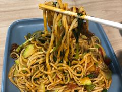 葱爆牛肉炒面-复旦大学-北区清真食堂
