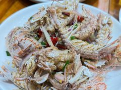 椒盐虾菇-健跳小海鲜(人民路店)