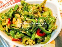麻油炝尖椒-食大利香港茶餐厅(南亚风情第一城店)