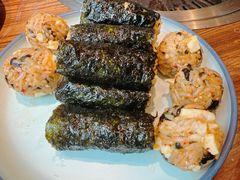 -明洞阿姨·韩式酱蟹烤肉·创意料理(三元桥店)