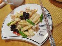 黑松露淮山炒虾丸子-德胜轩正宗顺德菜(宝安沙井会展中心店)