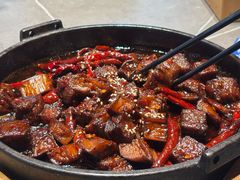 雪花牛肉粒-麒麟小院·老九江菜(安平路店)