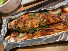 香烤鲈鱼-新白鹿餐厅(城西银泰城店)