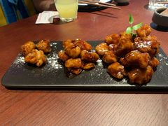 雪花糖醋里脊-绿茶餐厅(松江万达店)