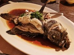 清蒸生猛石斑鱼-采悦轩中餐厅·粤菜·海南菜(神州半岛喜来登度假酒店)