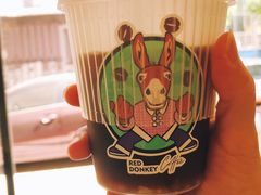 -red donkey coffee