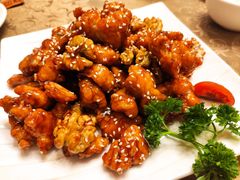 酱爆核桃鸡-金牌餐厅·天津菜·八珍豆腐·老爆三(瓷房子店)