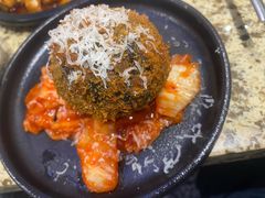 济州岛墨鱼籽饭团-安又胖韩国烤肉(美罗城店)