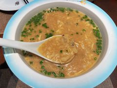 蛤蜊肉疙瘩汤-俏东方·海味水饺·青岛菜(崂山店)