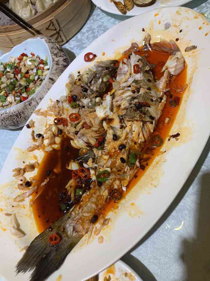 金沙湾海鲜食府-"紫薯还有类似大丰收的一个拌菜很可口,不贵.