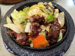 黑椒牛柳石锅饭-缘久缘米粉(新街口店)