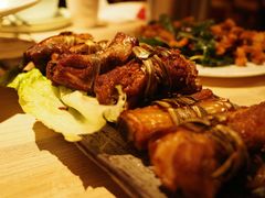 香茅草捆排骨-缘生态云南菜·野生菌庭院餐厅(华侨城店)