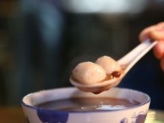 红豆沙芝麻汤丸-勤記甜品