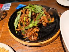罗勒叶抄手切羊肉-小大董·烤鸭(王府井apm店)