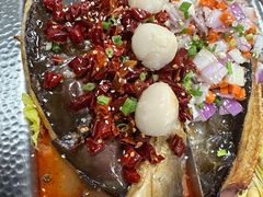 荔枝香辣味-鱼谦脆皮烤鱼(北一路万达店)