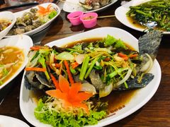 酱油清蒸斑鱼-班赞海鲜市场