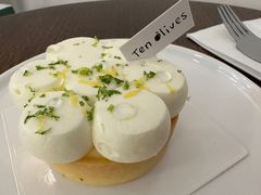 柚子柠檬塔-Ten Olives甜点