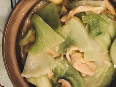 芥菜腐竹白果煲-阿殳粥馆(水围村店)