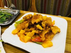 菠萝咕咾肉-西北朗益和穆斯林餐厅