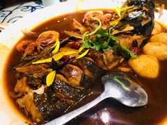 招牌鱼双宝捞饭-卢大鲜鱼头捞饭(美利广场店)