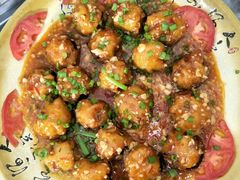 龙眼茄子-渔家小院观海海肠捞饭地方菜(环海中路店)