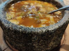 石锅鸡汤豆腐-绿茶餐厅(天津天河城店)