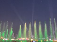 -大连星海广场音乐喷泉