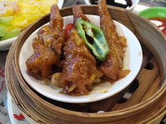 鲍汁花菇焖鸡脚-七爷清汤腩·港式餐厅(金狮广场店)