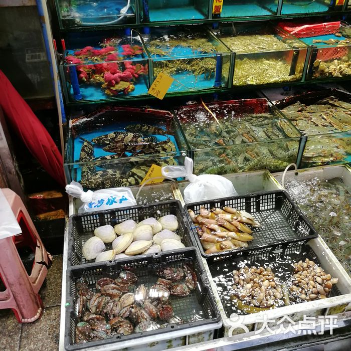 黄沙海鲜水产交易市场图片