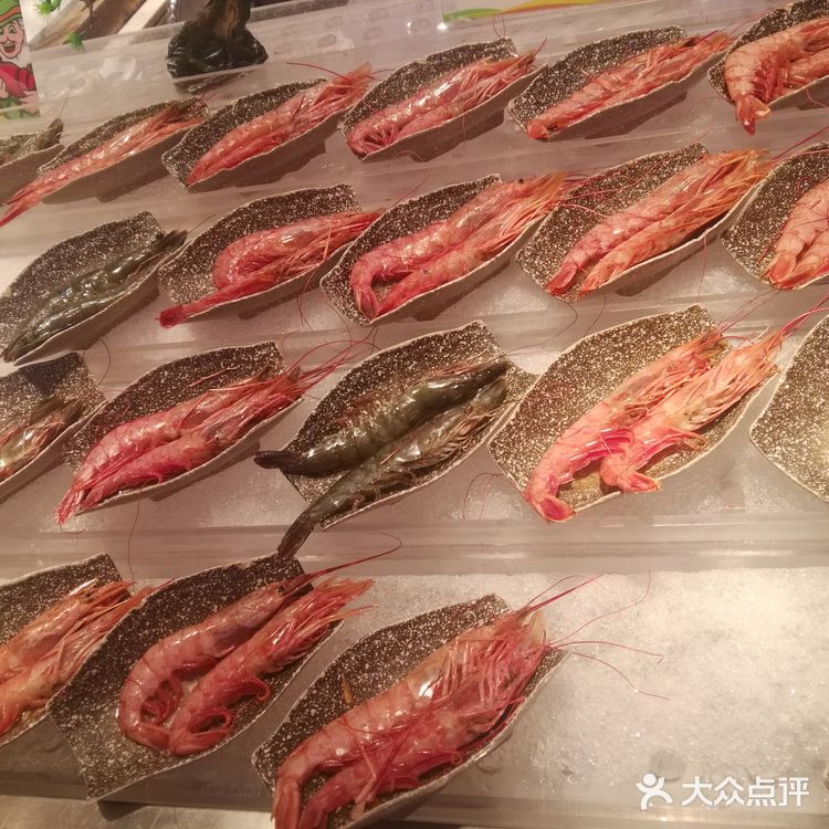 海鲜自助 食物的盛宴
