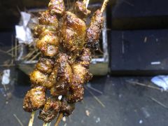 -劳动公园新疆人烤腰子