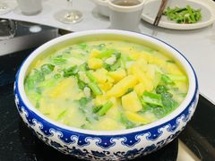 米汤小白菜炖土豆-乾隆饺子馆(中兴广场店)