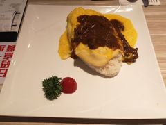 流金闪耀咖喱牛肉蛋包饭-必胜客(八一店)