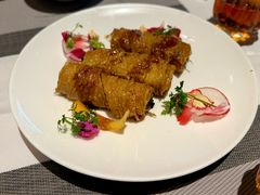 捞汁紫豆卷-若蘭慈·无国界素食料理(欢乐海岸店)